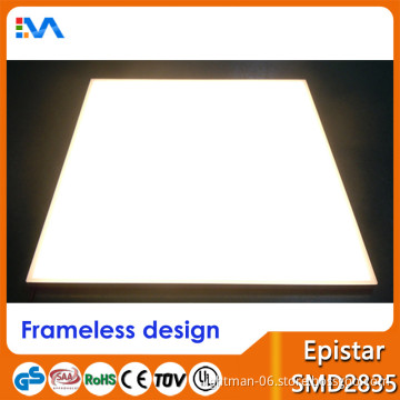 50W 62x62CM frameless panel led light for office home light
